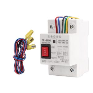 TAXNELE DF-96DK Automatic Water Level Controller Switch 20A 220V Water tank Liquid Level Detection Sensor Water Pump Controller