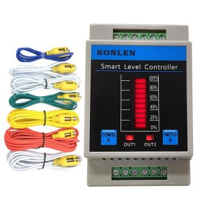 New Tuya Tank Water Level Sensor Controller Monitor KONLEN WIFI Smart Life Leakage Protection Flood Leak Alarm Detector